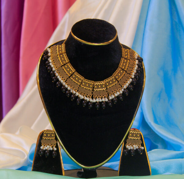Colourful Bohemian Necklace Set - Image 3
